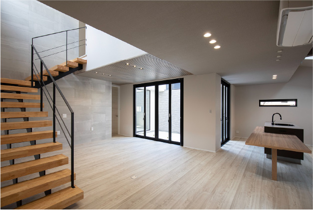 新築実例「デザインのこだわりが随所に光る<br />
香港セレブのセカンドハウス」